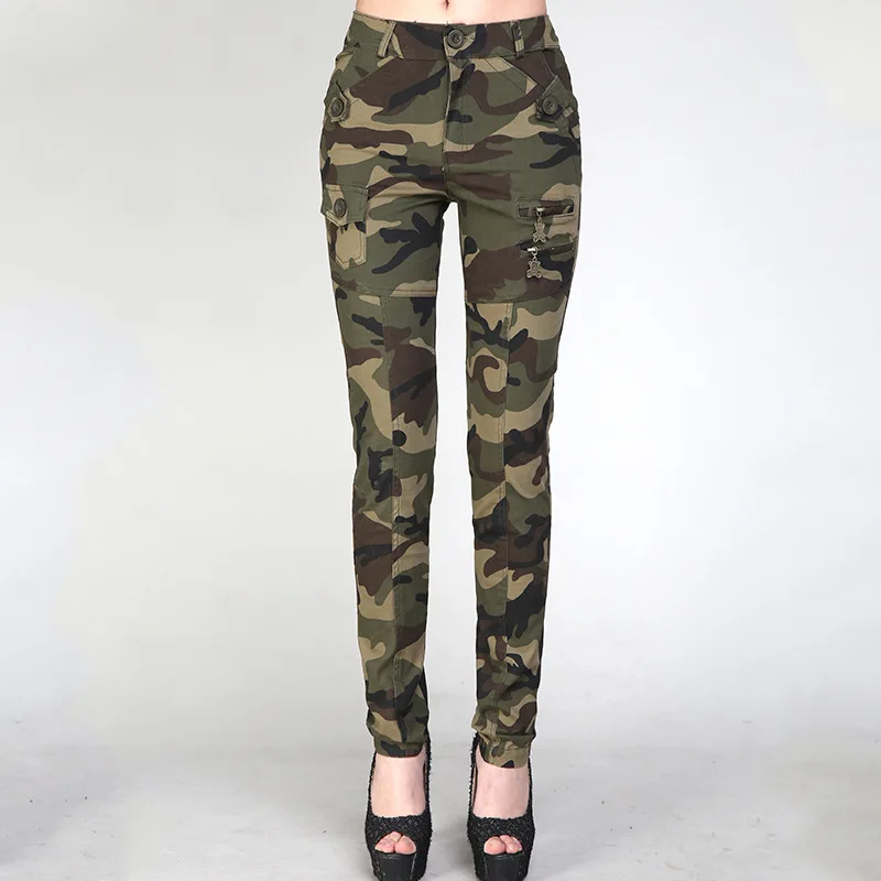 baggy cargo camo pants