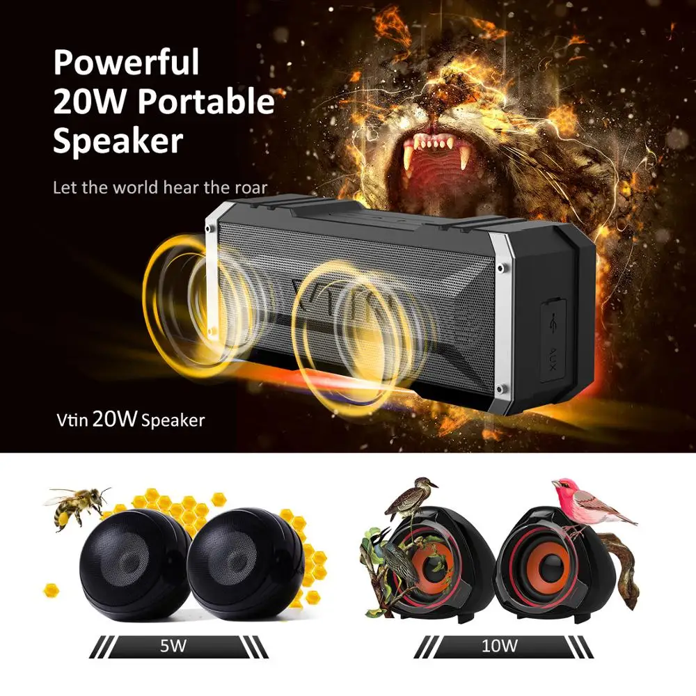 vtin 20w bluetooth speaker