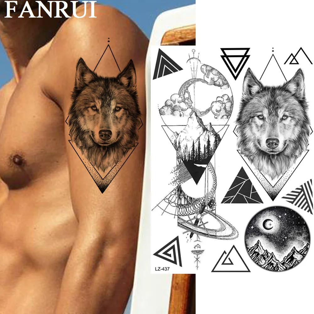 geometric wolf body