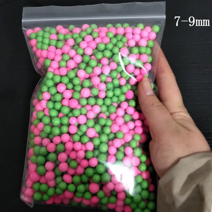 2.5-3.5/4-6/7-9mm 15g/bag Polystyrene Mini Foam Balls Craft Color  Polystyrene Styrofoam Balls Decorative Mini Foam Beads Filler