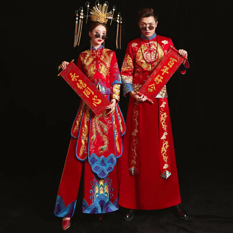 chinese traditional bride dress