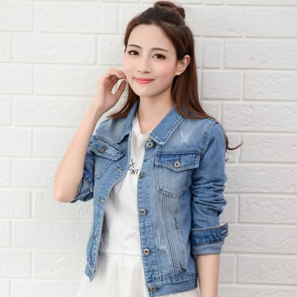 Coat Slim Long Sleeve Casual 