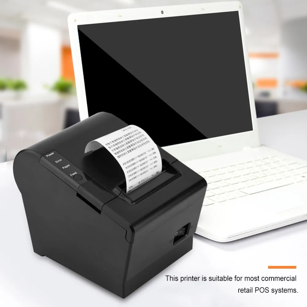 Купить Офисная электроника Thermal Receipt Kitchen Printer 80mm
