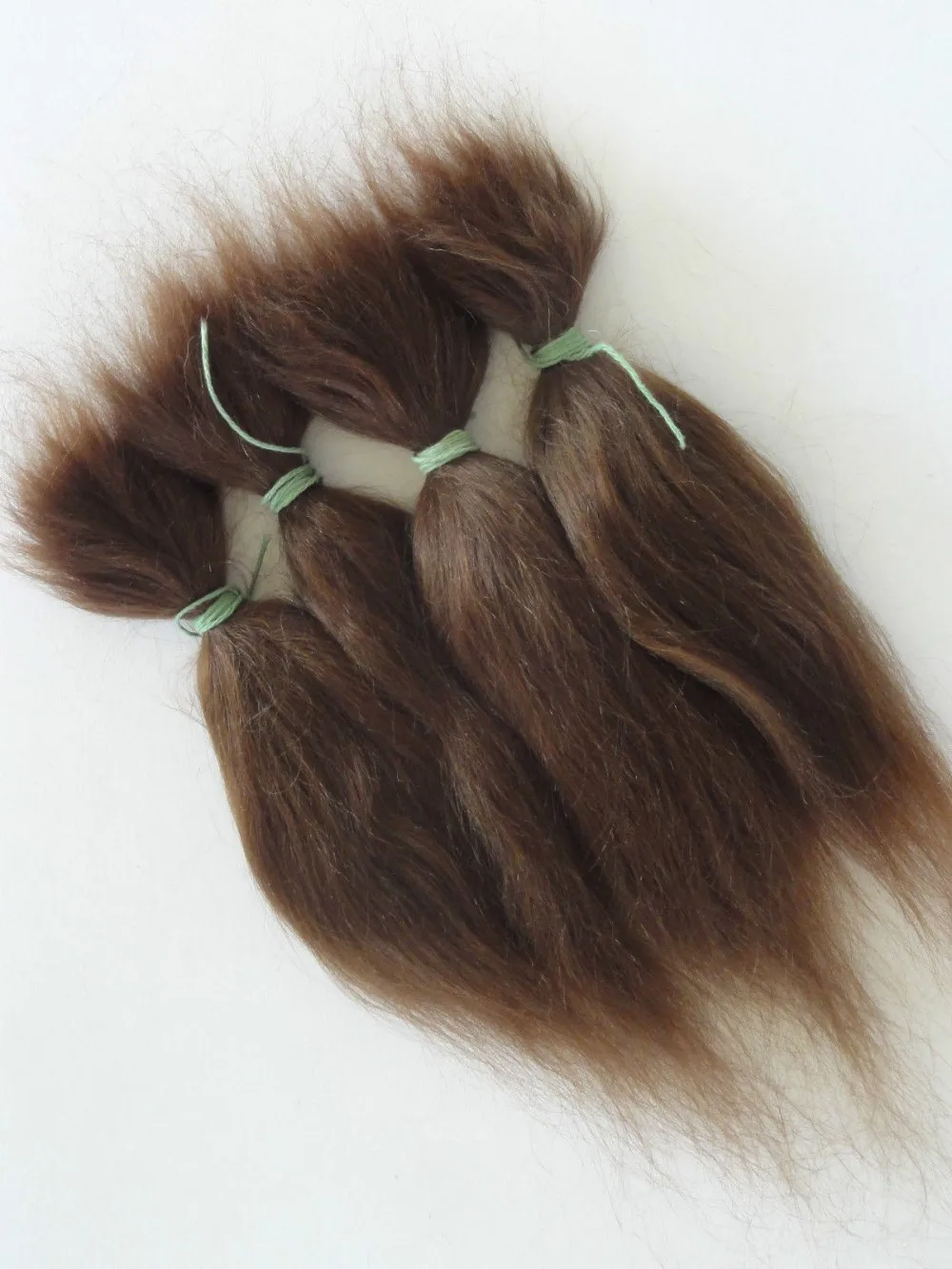 Αγορά Κούκλες & Αξεσουάρ  100% Pure mohair reborn baby doll hair doll wigs  premium mohair 15g long hair