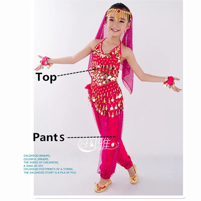 Αγορά Παράστασης χορού  Kids Belly Dance Costumes Set Oriental