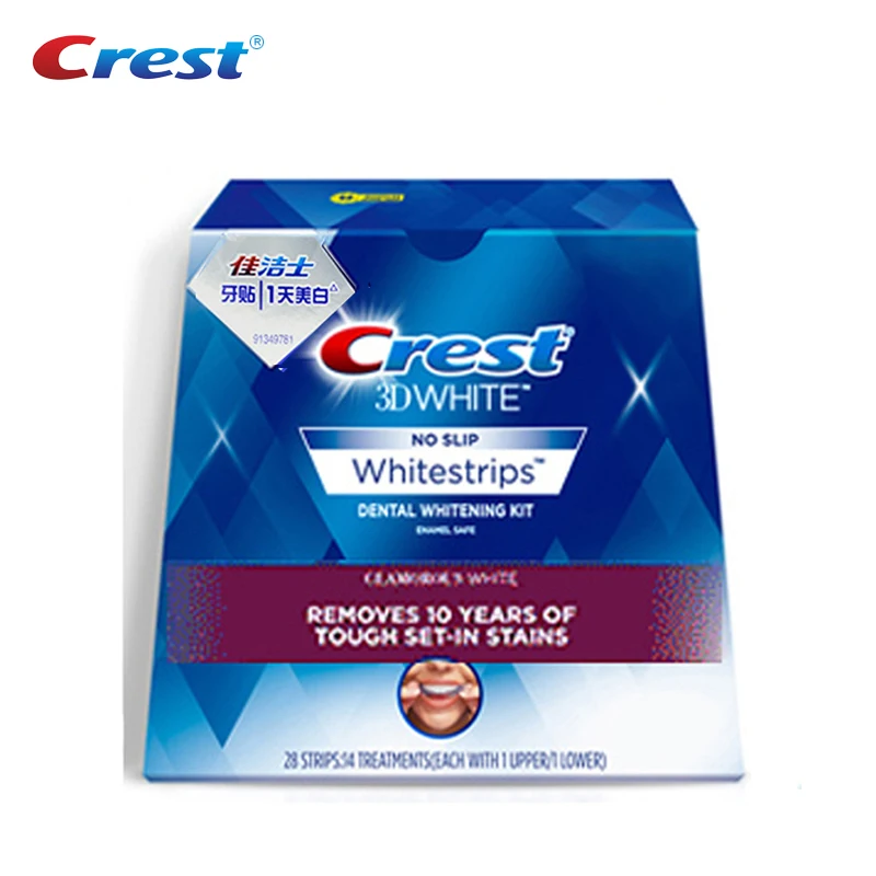 crest 3d white no slip whitening strips