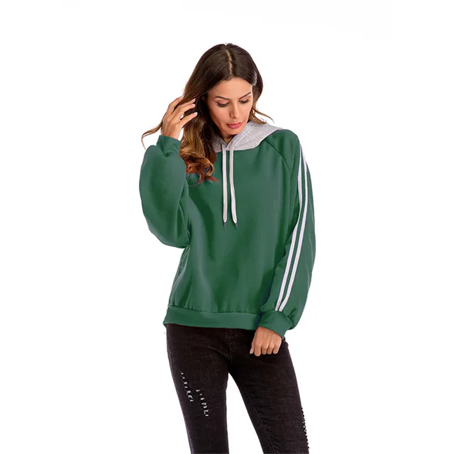 Acquistare Felpe con cappuccio | NXH Hoodie Women Sweatshirt Lady's Casual  streetwear shein spring autumn womens hoodies pullover green clothes  outerwear womens