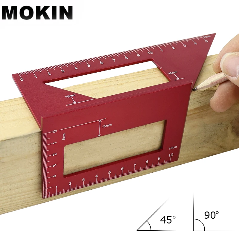 Carpenter Ruler Measuring Scribe Tool