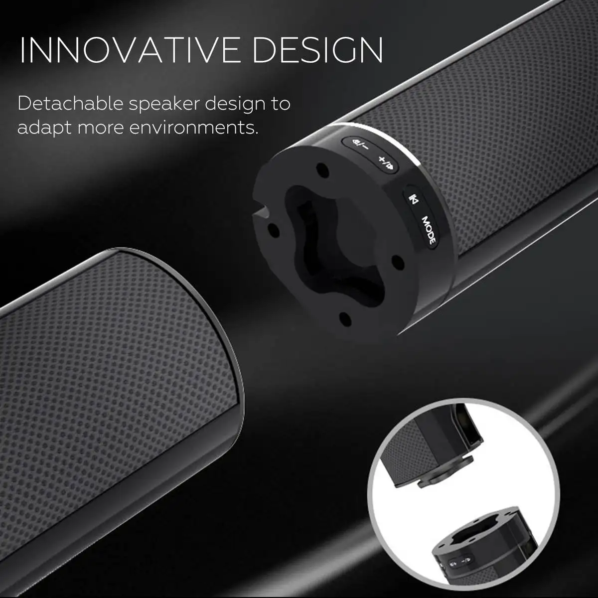 detachable soundbar