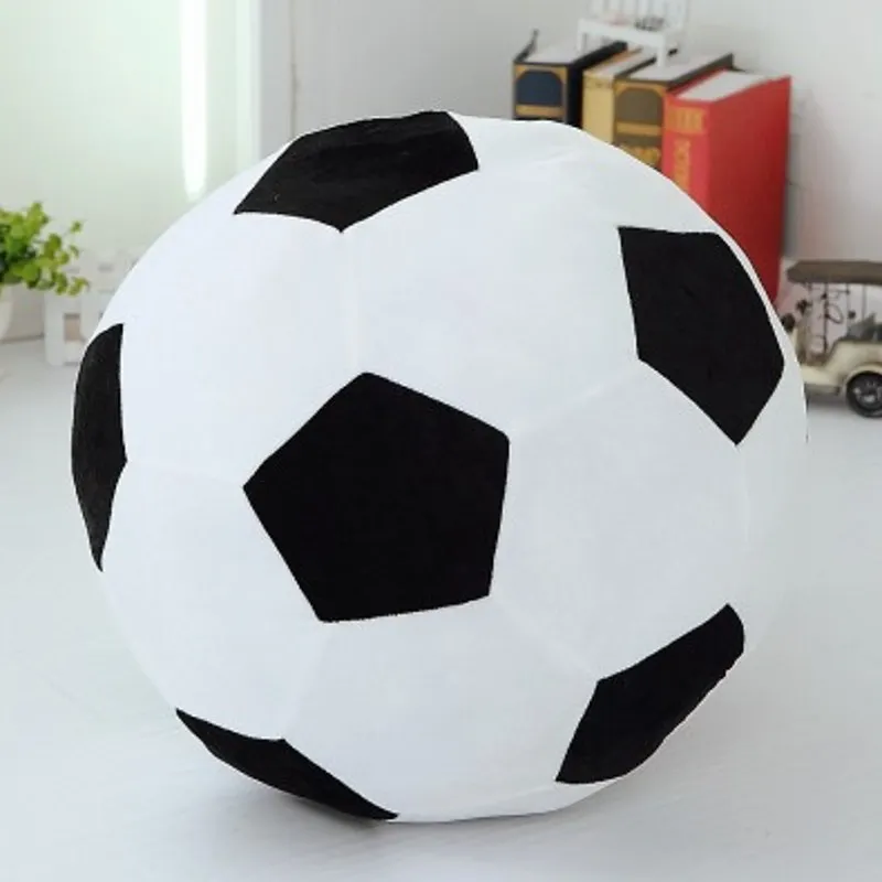 soccer ball plush pillow