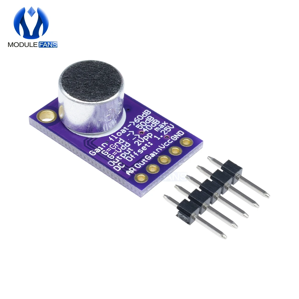 poultry Reach out Coalescence Cumpără Componente active | MAX9814 Microphone AGC Amplifier Board Module  Auto Gain Control for Arduino Programmable Attack and Release Ratio Low THD