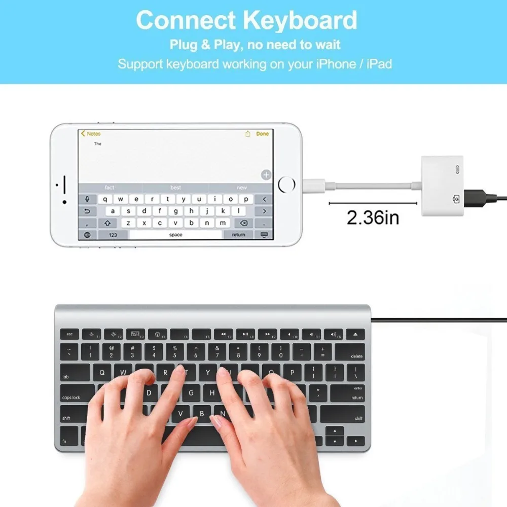 iphone lightning keyboard