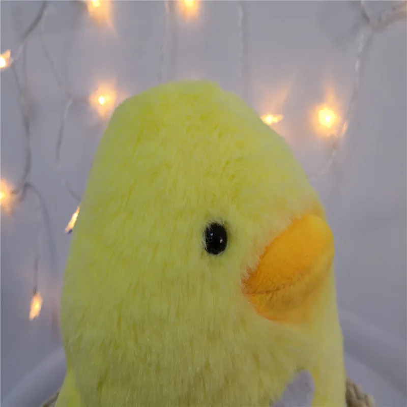 duck plush with a knife