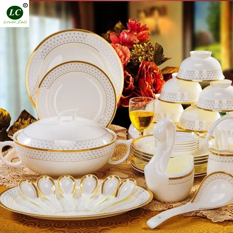 ceramic plates and bowls set