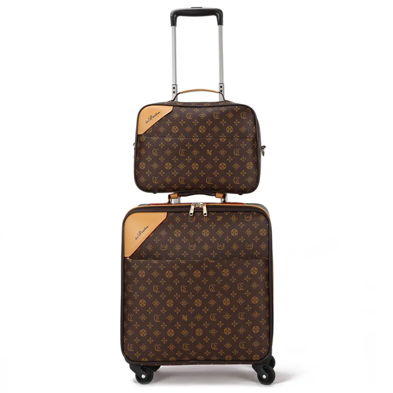 Louis Vuitton, 20th century. A set of four hardsided luggage cases For  Sale at 1stDibs