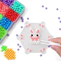 500pcs Beads DIY Water Spray Magic Beads cuentas Beads Hand Making set 3D Puzzle Cartoon Accessories Toolkit Toy for Children preview-3