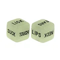 10PCS,Sexy Dice Top Quality Acrylic Fluorescence Dice Entertainment Toy Gambling Dice 6 Sides With Free Shipping preview-4