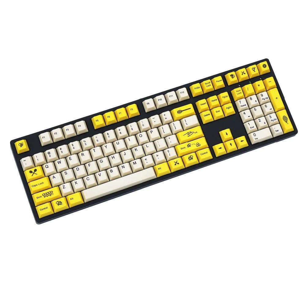 yellow keycap