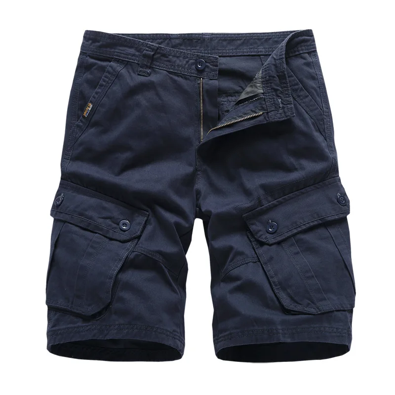 Navy Mens Cargo Shorts Brand 