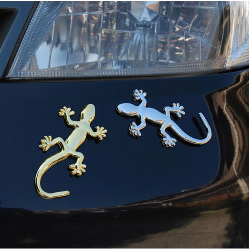 Купить Аксессуары для экстерьера 3D Metal Car Sticker Gecko with