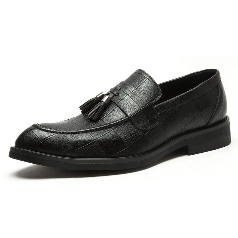 mens soft leather penny loafers