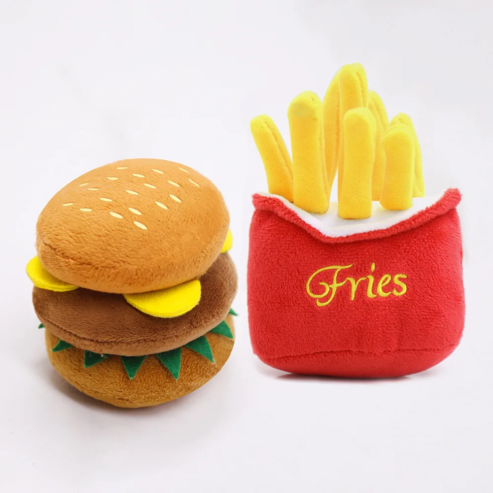 dog burger toy