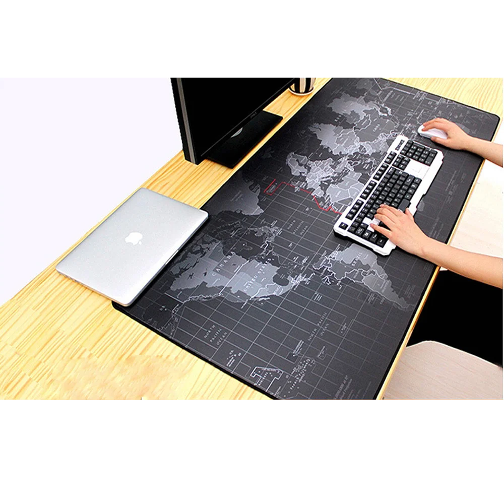 world map mouse pad xxl