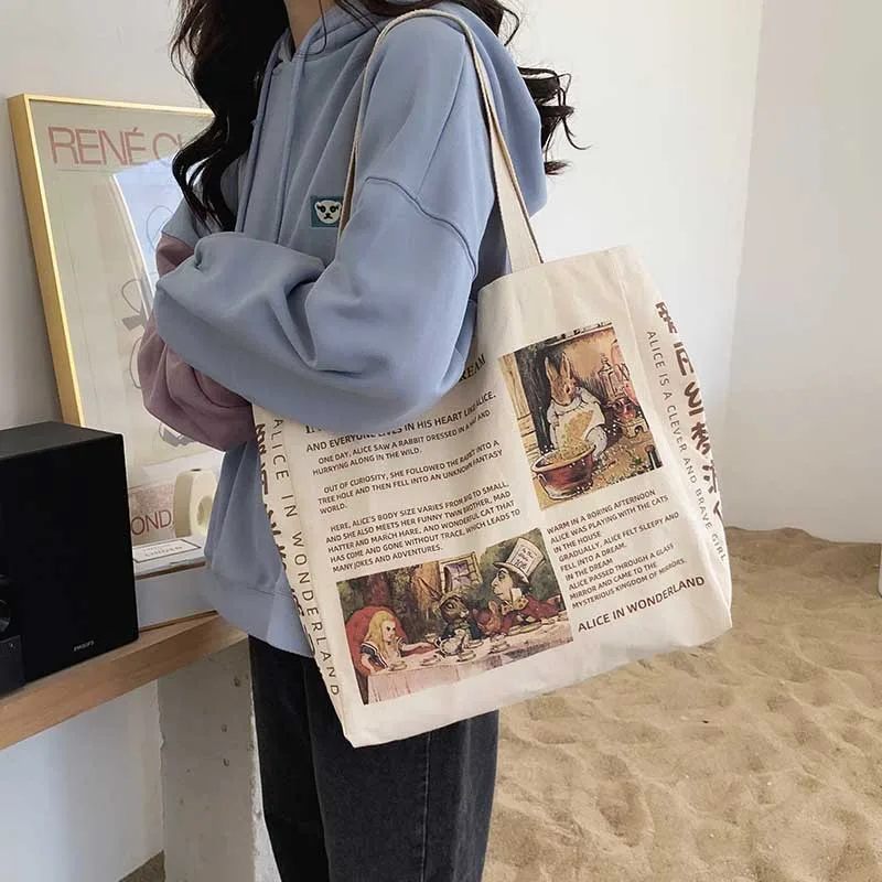 canvas shoulder purse