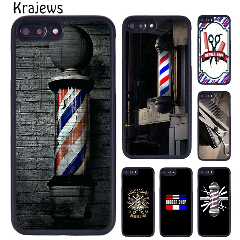 Cumpără Accesorii pentru telefoane mobile | Krajews Barber Shop Hair Stylist tools Phone Case Cover For iPhone 14 5 6 7 8 plus XR XS 11 13 pro max Samsung S21 S22 ultra
