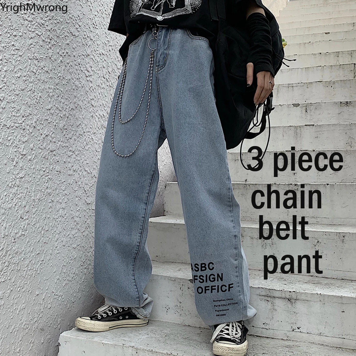 LargeSize Oversized Loose Baggy Letter 
