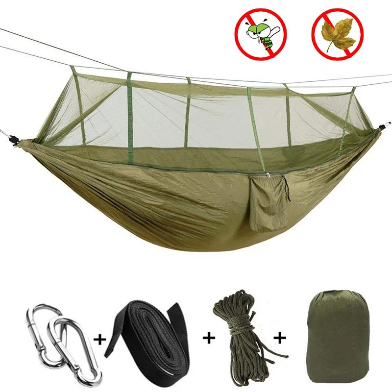 garden swing with mosquito net