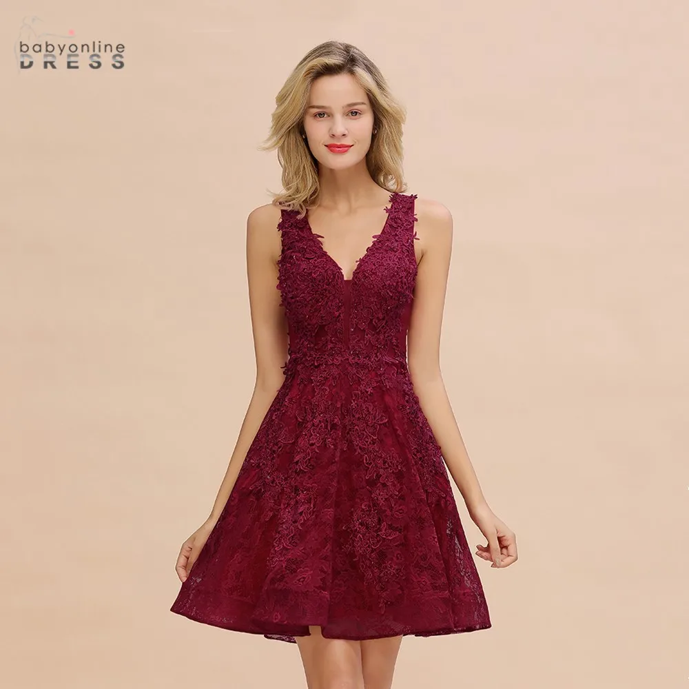 short lace cocktail dresses