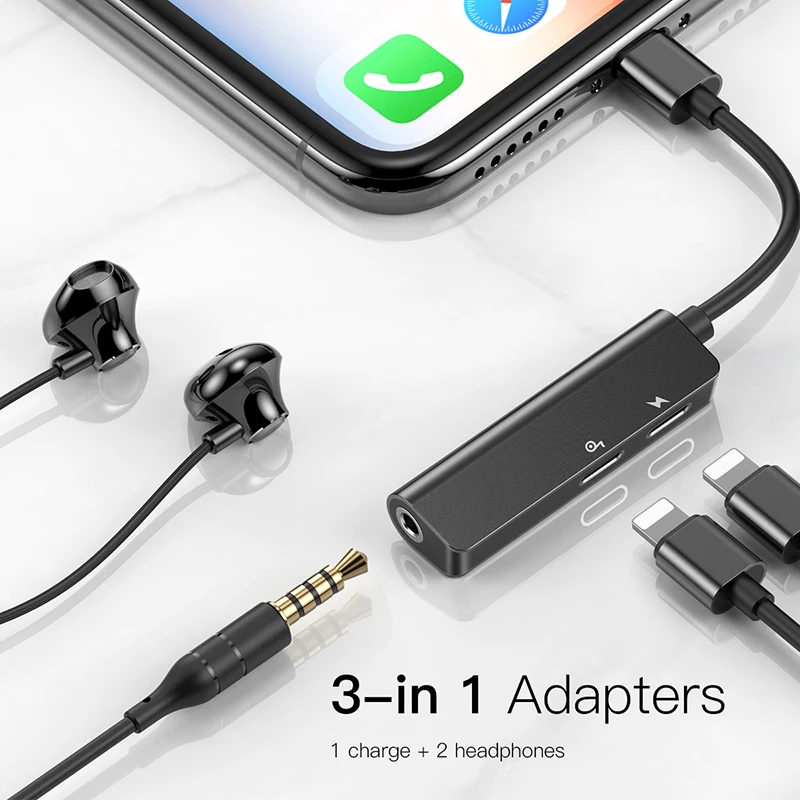 Baseus AUX Audio Adapter For Lightning 