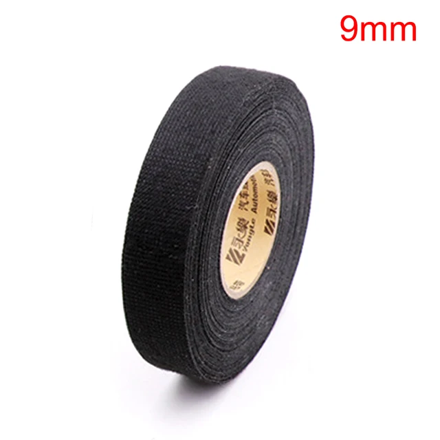 15M Heat Resistant Tape Coroplast Adhesive Automotive Cloth Tape For Car  Cable Harness Wiring Fabric Loom