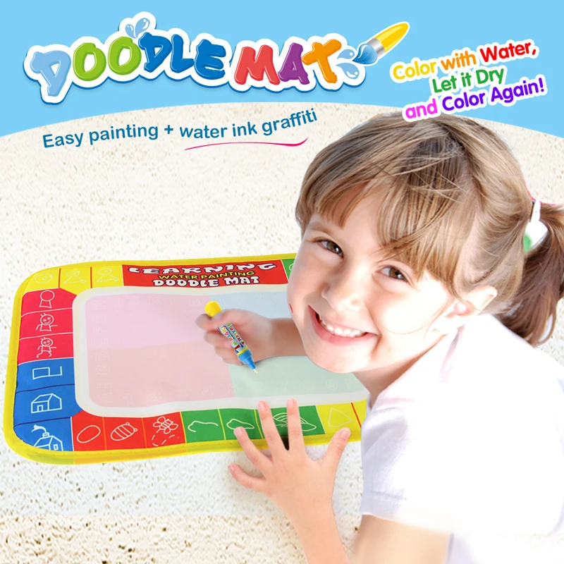 Magic Water Drawing Pen Painting Doodle for Water Mat Board Kids  Educational Toy
