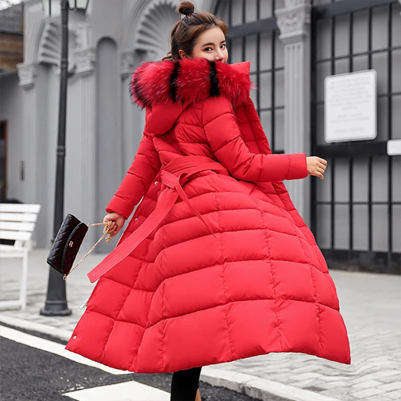 warm long womens coat