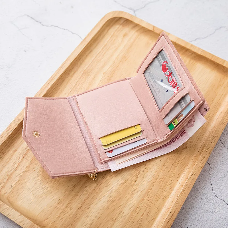 credit card holder with snap closure