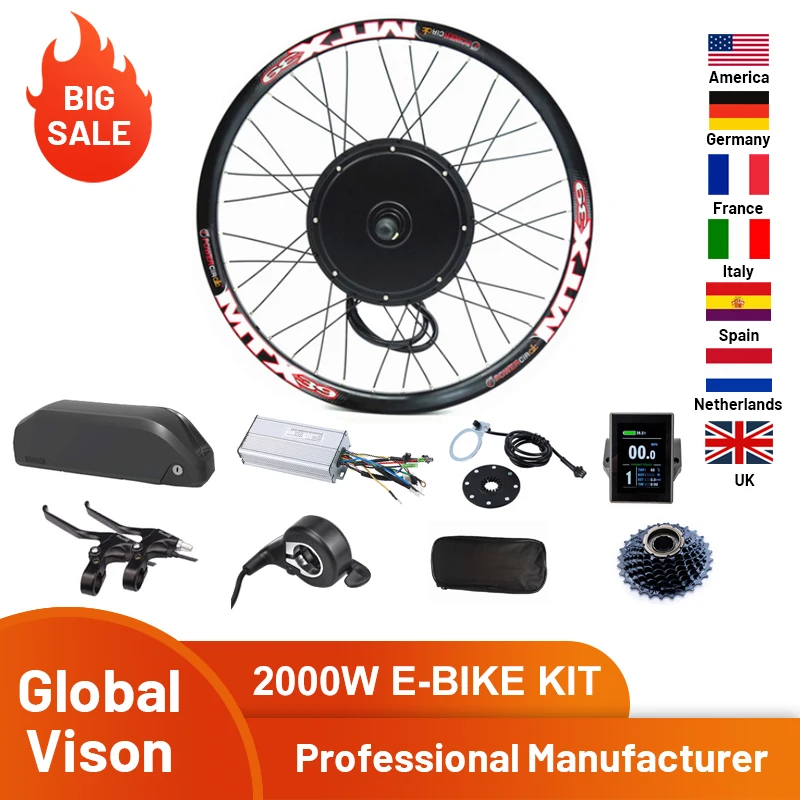 27.5 electric bike conversion kit with battery