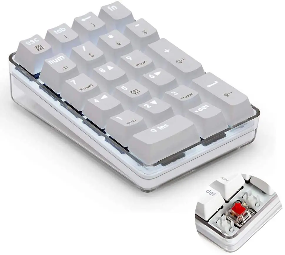 programmable mechanical numpad