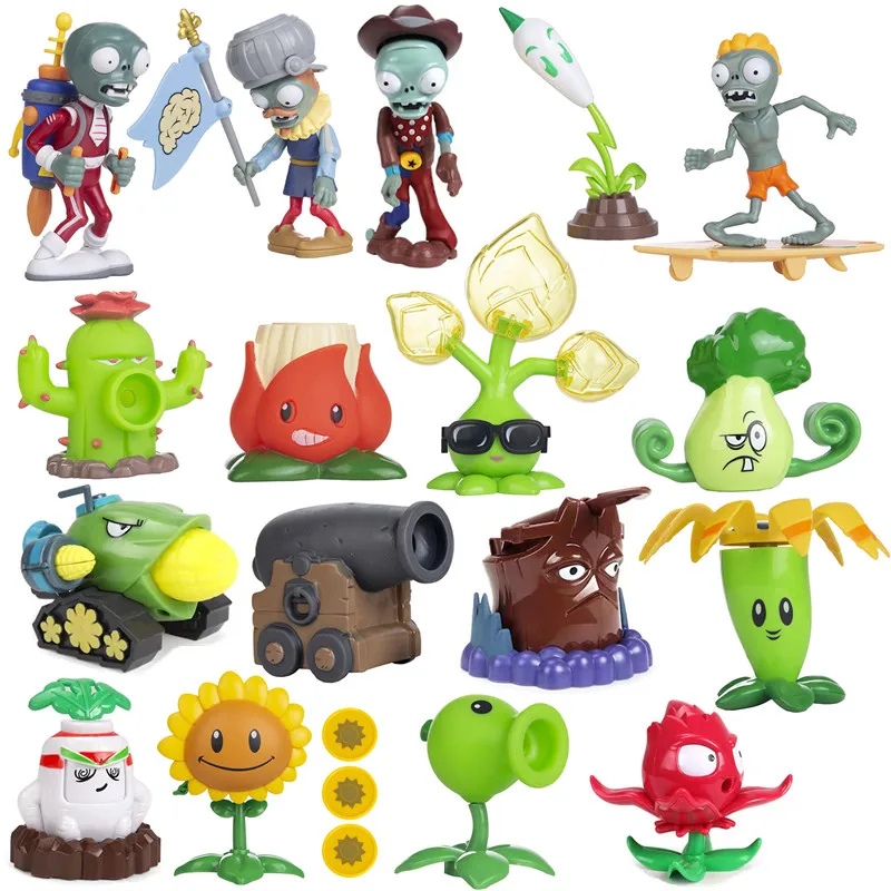 PLANTS VS ZOMBIES 2 Giant Zombie Bulk Single Figure Model Toy Launchable  Dolls Sun God Cowboy