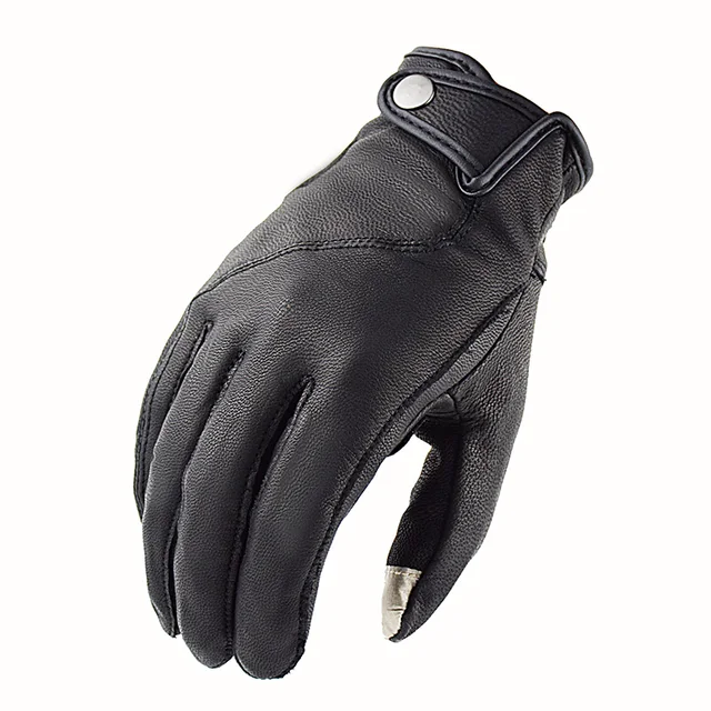 goat leather motorcycle gloves