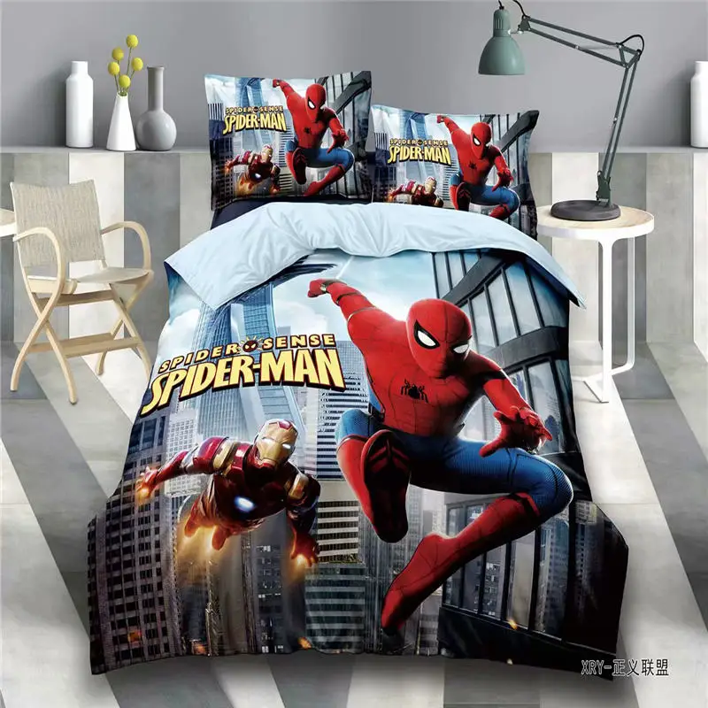 marvel single bedding