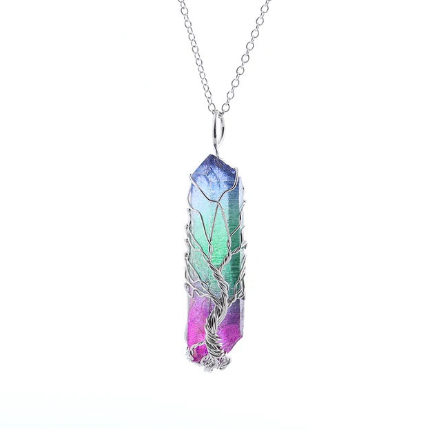 Long Chain Vintage Reiki Jewelry Gifts