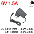 Best quality AC/DC Adapter DC 6V 1.5A AC 100-240V Power Adapter Converter Charger 6V 1500MA Charger Power Supply EU Plug preview-1