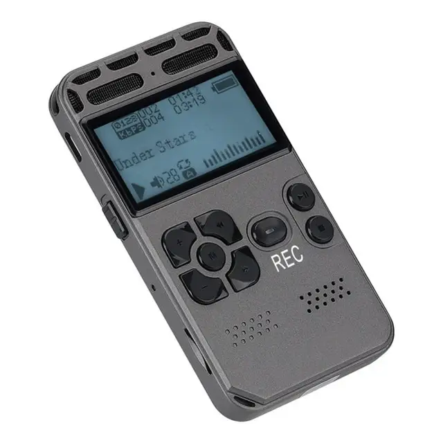 Portable HD Studio Digital Audio Sound Voice Recorder Dictaphone WAV MP3 Player Recording Pen 35h  Noise Reduction