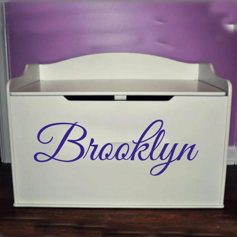 custom name toy box