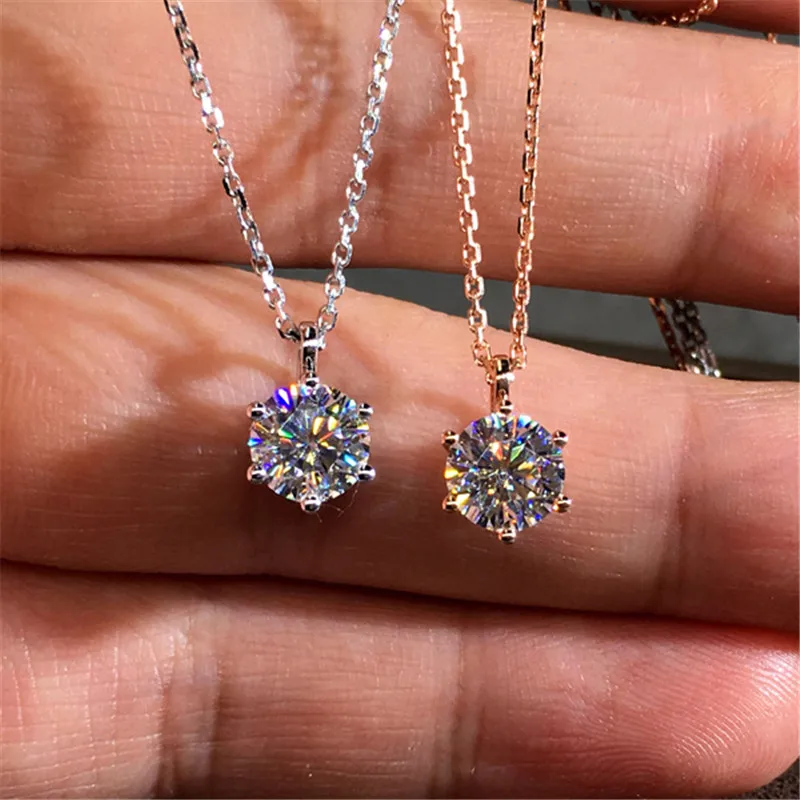 real diamond pendant necklace