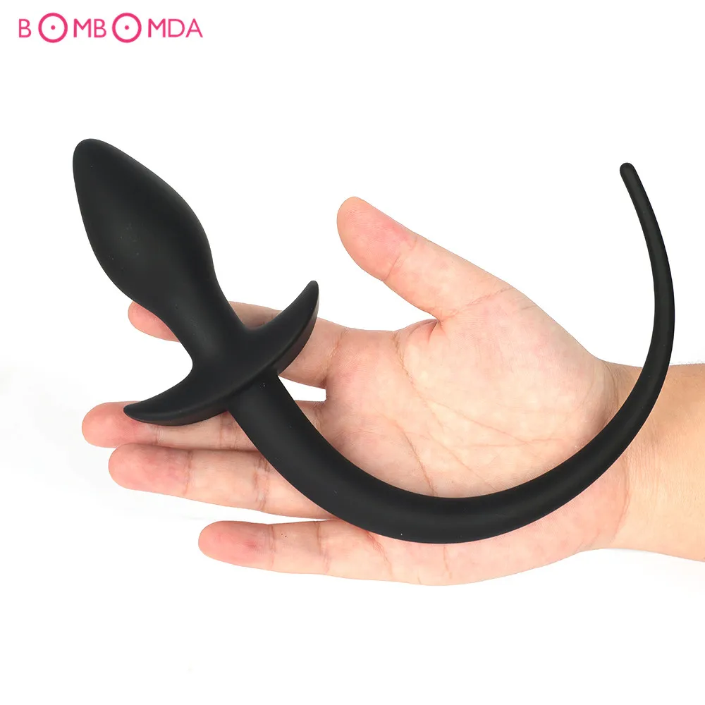 Купить Секс товары | Silicone Dog Tail Anal Plug Sex Toys For Women Men Gay  Slave Games BDSM Erotic Toy G-spot Butt Plug Sex Products Tail Anal Plug