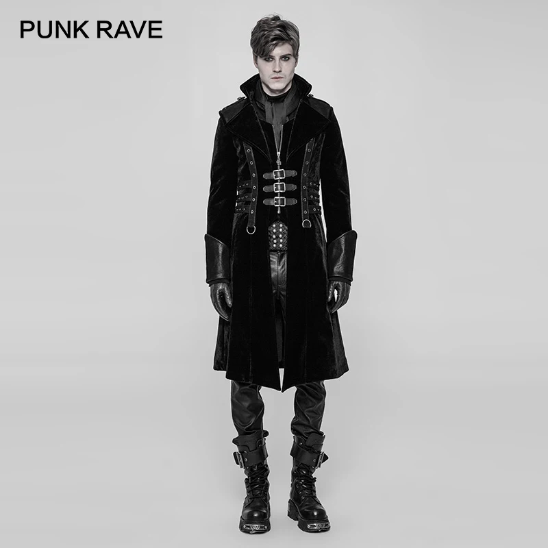 punk rock trench coat