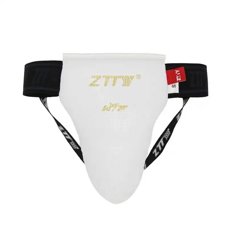 Купить Спортивные аксессуары Ztty Taekwondo Groin Guard Crotch Protector Male Female Tkd 